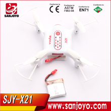 Syma X21 Pocket Drohne X21 2,4 Ghz Fernbedienung Mini RC Quadcopter mit 360D Flip und einem Schlüssel Start / Landung SJY-X21